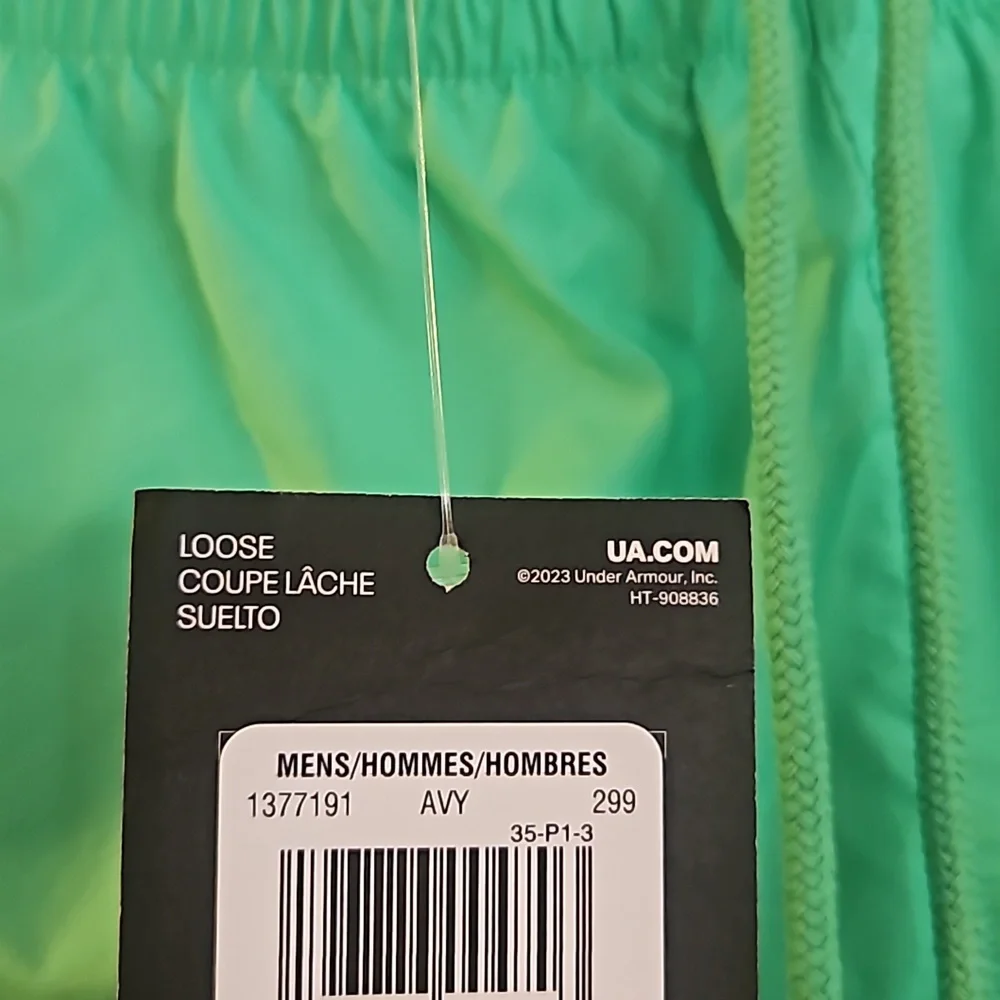 Under Armour Men's Icon Volley Shorts: GREN: NEW WITH TAGS: SIZE L